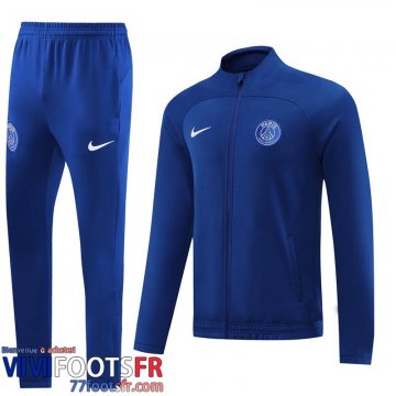 Veste Foot PSG bleu Homme 2022 2023 JK543