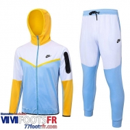 Veste Foot - Sweat A Capuche Sport bleu ciel Homme 2023 2024 JK770