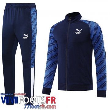 Veste Foot Sport bleu Homme 22 23 JK456