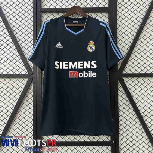 Retro Maillot De Foot Real Madrid Exterieur Homme 03 04 FG689