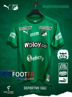 77footfr Deportivo Cali Maillot de foot Domicile 2020