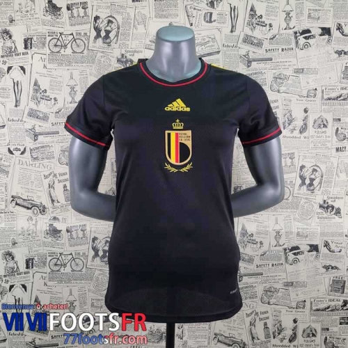 Maillot De Foot World Cup Belgique Noir Femme 2022 2023 AW22