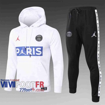 77footfr Sweatshirt Foot PSG blanc 2020 2021 S01