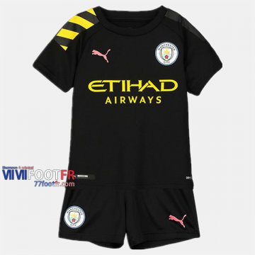 Ensemble Maillot Manchester City Enfant Exterieur 2019-2020 Personnalise :77Footfr