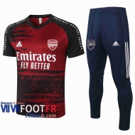 77footfr Polo foot Arsenal Rouge fonce - Sangles 2020 2021 P182
