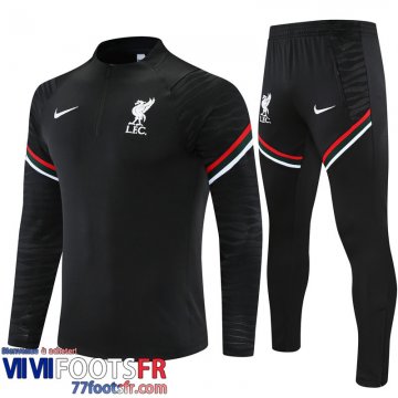 Survetement de Foot Liverpool noir Homme 21 22 TG204