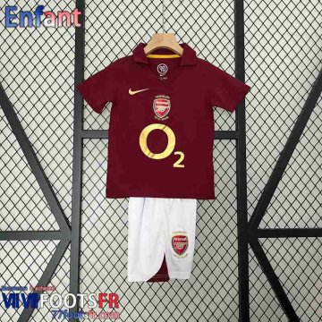 Retro Maillot De Foot Arsenal Domicile Enfant 05 06