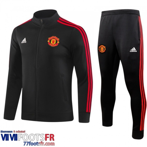 Veste Foot Manchester United noir Homme 2023 2024 B14