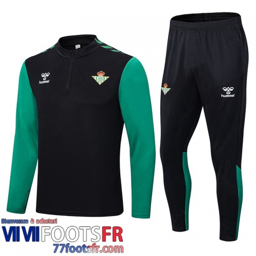 Survetement de Foot Real Betis noir Homme 2022 2023 TG592