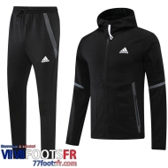 Veste Foot - Sweat A Capuche Sport noir Homme 2022 2023 JK330