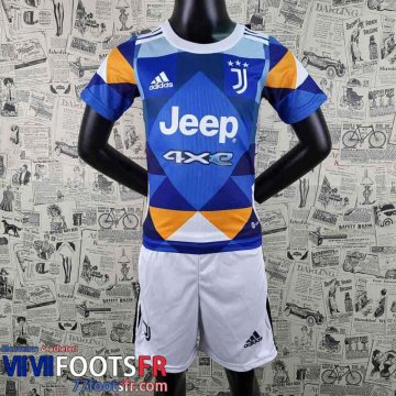 Maillot De Foot Juventus Bleu Enfant 2022 2023 AK27