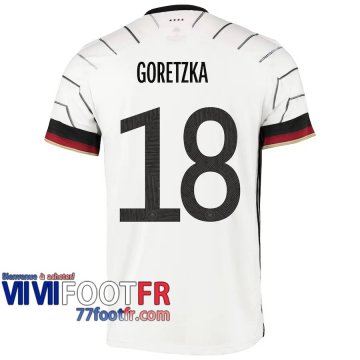 Maillot de foot Allemagne Goretzka #18 Domicile EURO 2020