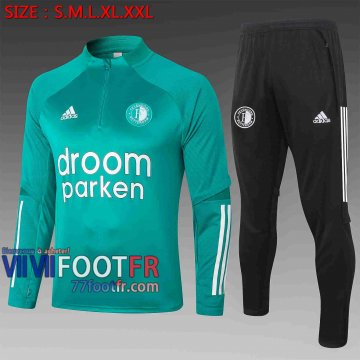 77footfr Feyenoord Survetement Foot vert 20-21 B422