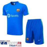 Survetement T Shirt Barcelone bleu Homme 2023 2024 TG944