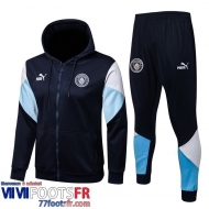 Veste Foot - Sweat A Capuche Manchester City le noir Homme 2021 2022 JK181