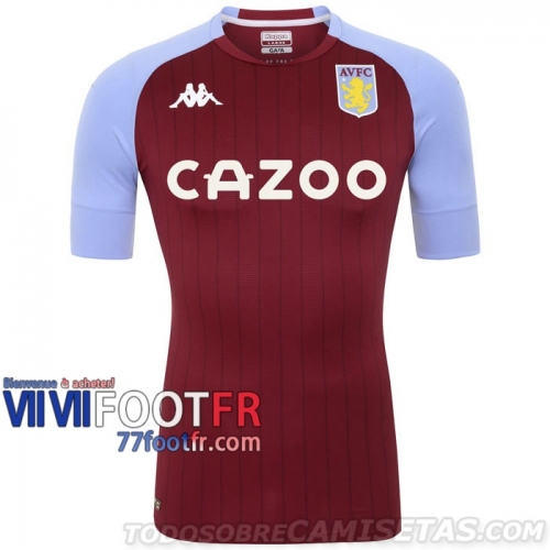 77footfr Aston Villa Maillot de foot Domicile 20-21