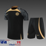 T-Shirt Chelsea noir Homme 2022 2023 PL451