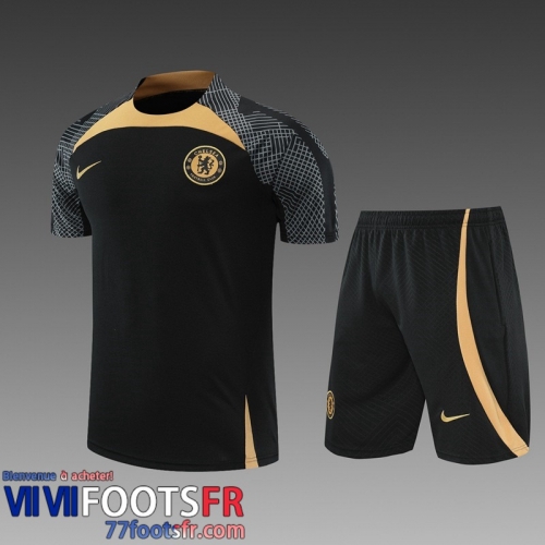 T-Shirt Chelsea noir Homme 2022 2023 PL451
