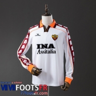 Retro Maillot De Foot Rome Exterieur Homme Manche Longue 98 99 FG1067