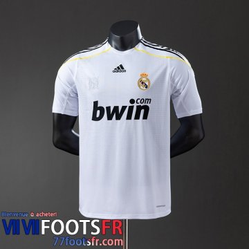 Retro Maillot De Foot Real Madrid Domicile Homme 09 10 FG1007