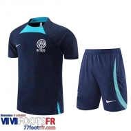 Survetement T Shirt Inter Milan bleu marine Homme 2022 2023 TG673