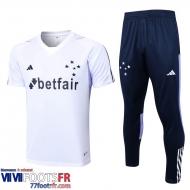 Polo foot Cruzeiro Blanc Homme 2023 2024 PL668