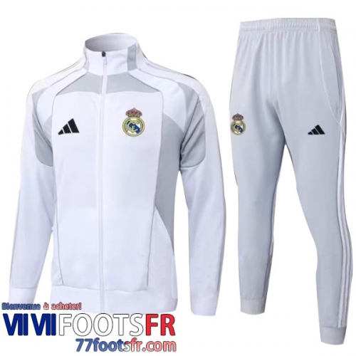 Veste Foot Real Madrid Homme 25 26 B591 Veste Foot Real Madrid Homme 25 26 B591