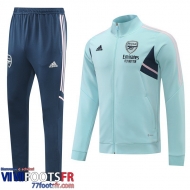 Veste Foot Arsenal bleu clair Homme 2022 2023 JK514