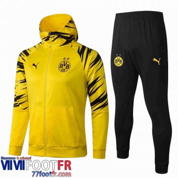Veste Foot - Sweat a Capuche Dortmund BVB jaune 21-22 JK29