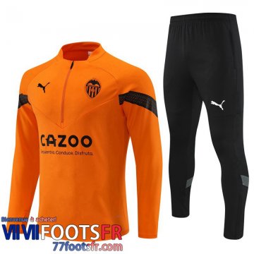 Survetement de Foot Valencia orange Homme 2022 2023 TG547