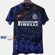 Nouveau Flocage Maillot De Foot Inter Milan Homme Édition Speciale Bleu 2019-2020 Personnalise :77Footfr