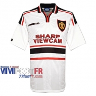 77footfr Retro Maillot de foot Manchester United Exterieur 1997/1999