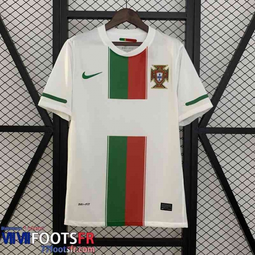 Retro Maillot De Foot Portugal Exterieur Homme 2010 FG797