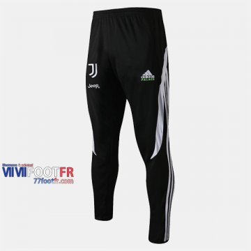 Promo: Le Nouveau Pantalon Entrainement Foot Juventus Adidas × Palace Edition Coton Noir 2019/2020