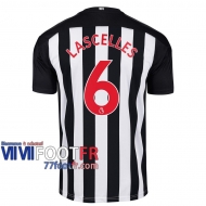 77footfr Newcastle United Maillot de foot Lascelles #6 Domicile Enfant 20-21