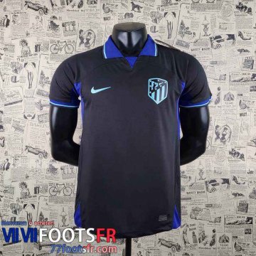 T-Shirt Atletico Madrid noir Homme 2022 2023 PL414