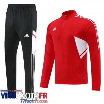 Survetement de Foot Sport rouge Homme 2022 2023 TG261