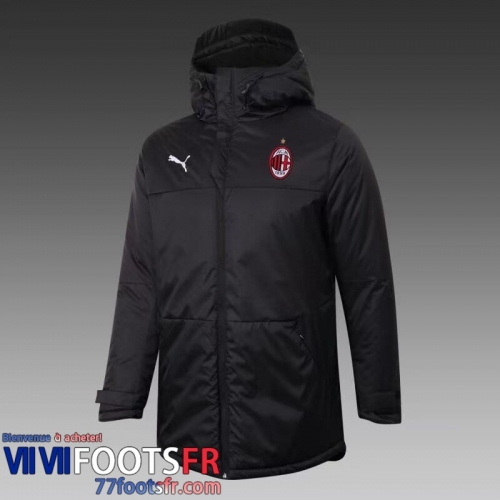 Doudoune Foot AC Milan le noir Homme 2021 2022 DD10