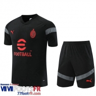 Survetement T Shirt AC Milan noir Homme 2022 2023 TG672