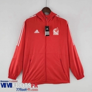 Coupe Vent - Sweat a Capuche Mexique rouge Homme 2022 2023 WK192