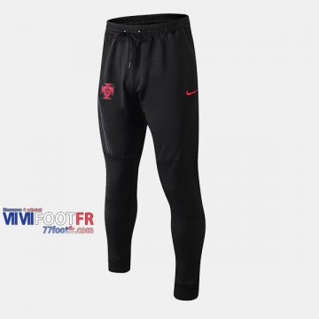 Promo: Les Nouveaux Pantalon Entrainement Foot Portugal Mode Noir 2019/2020