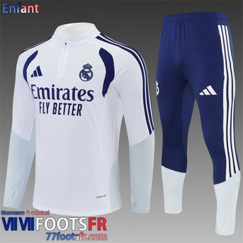 KIT: Survetement de Foot Real Madrid Enfant 26 27 C1058