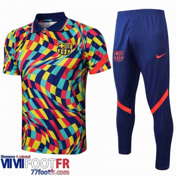 Polo de foot Barcelone Multicolore 2021 2022 PL14