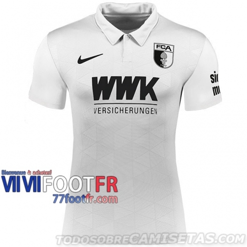 77footfr Augsburg Maillot de foot Domicile 20-21