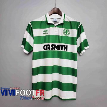 77footfr Retro Maillots foot 87 89 Celtics Domicile