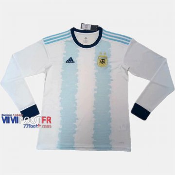 Flocage Personnalise Maillot Equipe Argentine Manche Longue Domicile 2019/2020 Nouveau