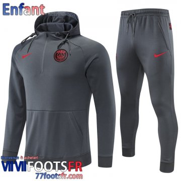 Sweatshirt Foot PSG gris Enfant 2022 2023 TK258