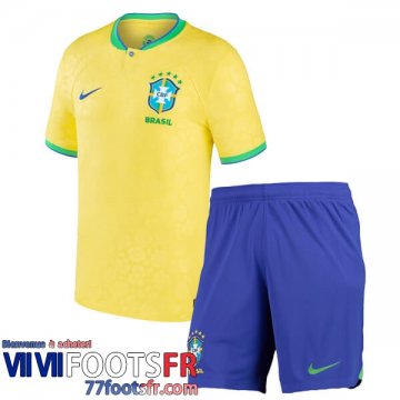 Maillot De Foot Bresil Domicile Enfant World Cup 2022