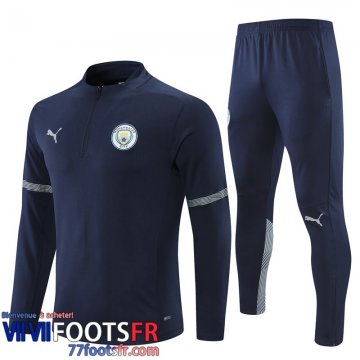 Survetement de Foot Manchester City bleu Homme 21 22 TG161