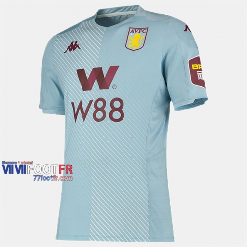 Nouveau Flocage Maillot De Foot Aston Villa Homme Exterieur 2019-2020 Personnalise :77Footfr